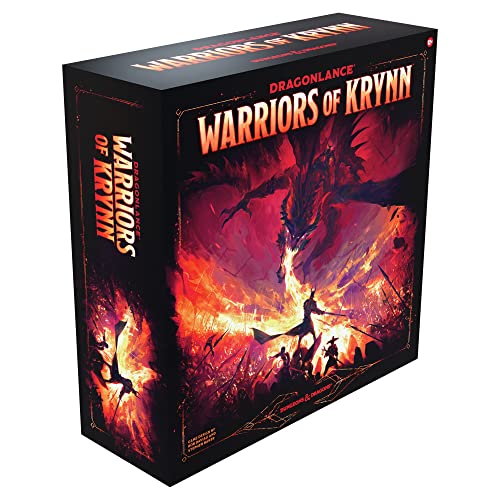 Dungeons & Dragons Dragonlance: Warriors of Krynn Cooperative Board Game for 3-5 Players - Versión en Inglés
