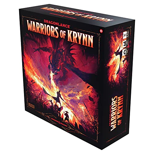 Dungeons & Dragons Dragonlance: Warriors of Krynn Cooperative Board Game for 3-5 Players - Versión en Inglés