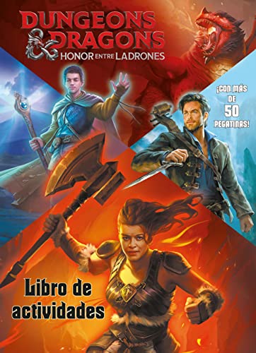 Dungeons & Dragons. Honor entre ladrones. Libro de actividades: Con pegatinas