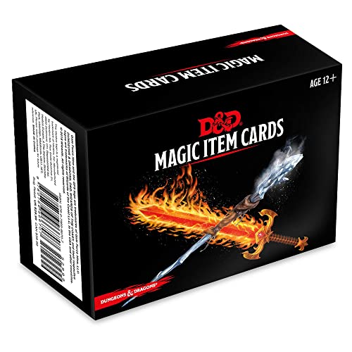 Dungeons & Dragons Spellbook Cards: Magic Item Cards (D&D Accessory -Versión en Inglés)