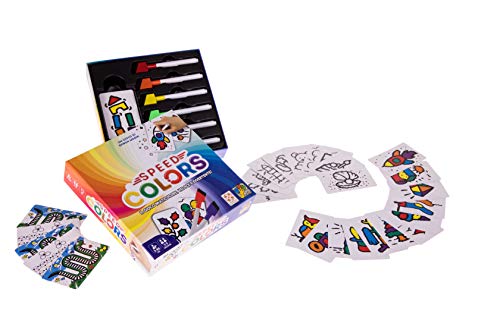 DV Juegos – Speed Colors – Il giodo de Cartas Multicolor (Italiano, dvg9345