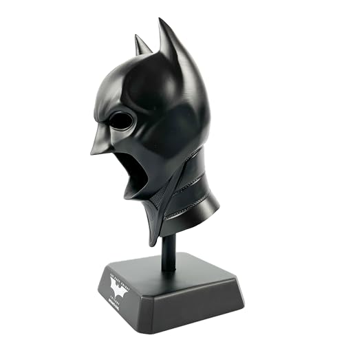 Eaglemoss Collections DC Comics - Réplica de Batman Cowl (The Dark Knight) - Museo de películas de Batman