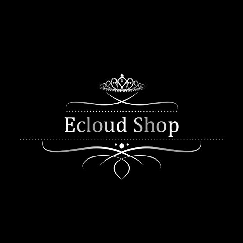 Ecloud Shop® Plata 925 Anillo Plateado Mujeres de Moda Doble Ronda Jefe Abrir