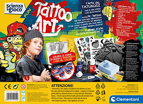 Educativo Clementoni Tattoo Art