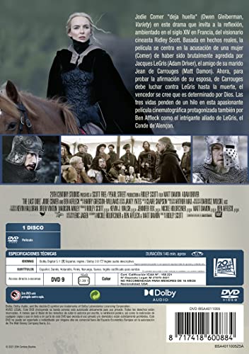 El Último Duelo [DVD]