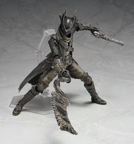ENFILY Figura de acción de anime Bloodborne Hunter figuras de PVC modelo coleccionable personaje estatua adornos de escritorio