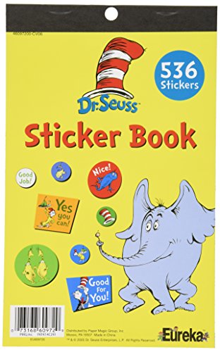 Eureka Dr.Seuss Sticker Book by Eureka