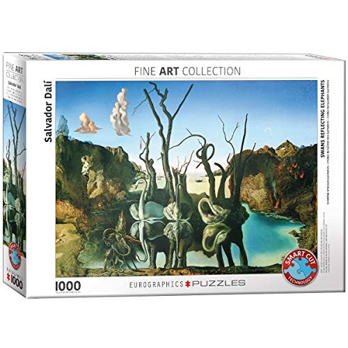 Eurographics Salvador Dalí Cisnes reflejando Elefantes Puzzle (1000 Piezas, Multi-Color)