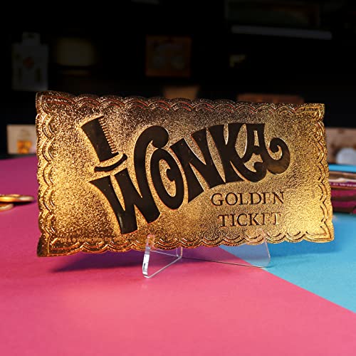 FANATTIK Willy Wonka - Golden Ticket - Ticket Edition Collector