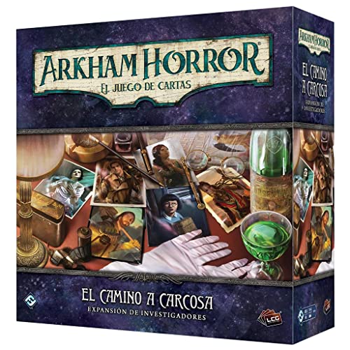 Fantasy Flight Games Arkham Horror LCG - El Camino a Carcosa exp. investigadores - Juego de Cartas en Español, AHC67ES