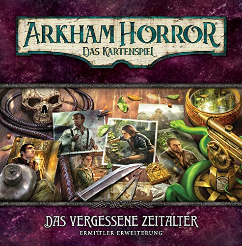 Fantasy Flight Games- Arkham Horror: LCG – La Edad olvidada (Extensión del Investigador) Juego, Color, Multicolor, 8. Das vergessene Zeitalter Zyklus (Asmodee FFGD1171)