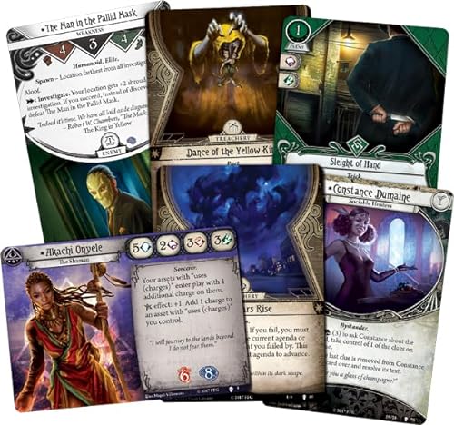 Fantasy Flight Games Arkham Horror: The Card Game: The Path to Carcosa Investigator Expansión, Edades 14+, 1-4 Jugadores, 60-120 Minutos de Tiempo de Juego, Varios, FFGAHC67