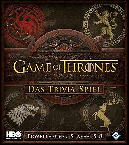 Fantasy Flight Games FFGD0171 Game of Thrones: El Trivia-Spiel-Episode 5-8