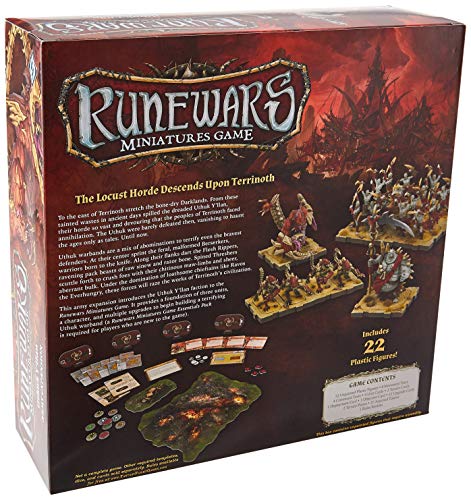 Fantasy Flight Games Runewars Miniatures Game: Uthuk Y’Llan Army Expansion Strategy