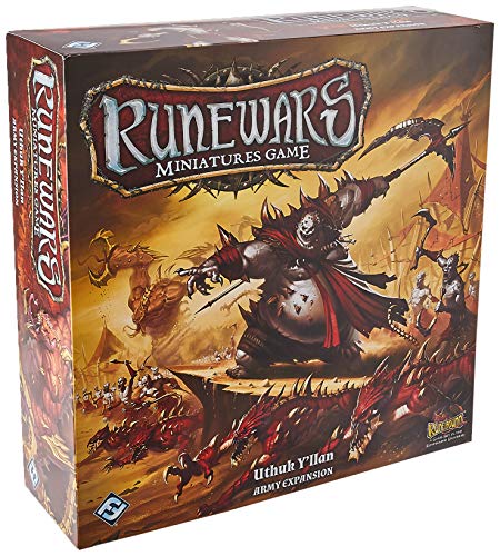 Fantasy Flight Games Runewars Miniatures Game: Uthuk Y’Llan Army Expansion Strategy