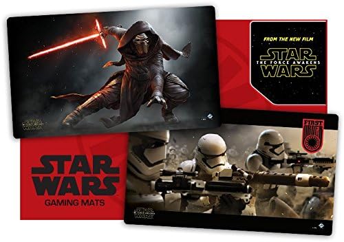 Fantasy Flight Games Star Wars:The Card Game: The Force Awakens: First Order Play Mat - Spielmatte