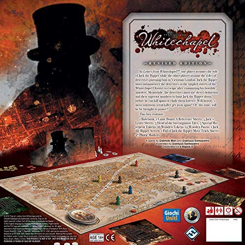 Fantasy Flight Games VA88 Letters from Whitechapel (Revised Edition) Board Game