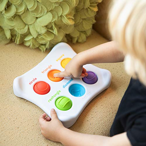 Fat Brain Dimpl Duo, Early Development Toy, Educational Toy, Push and Pop Toy, Sensory Toy for Babies, Colourful Toy for Boys and Girls Aged 12 Months and Older