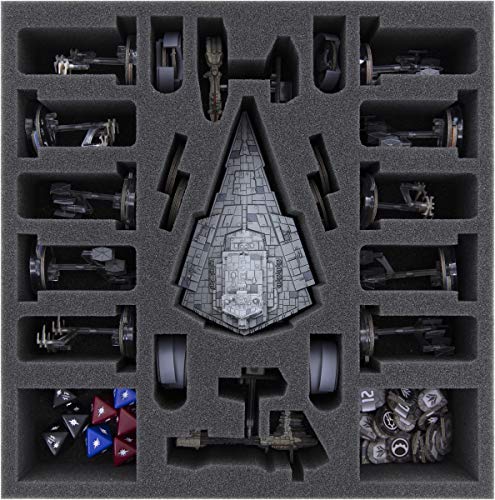 Feldherr Juego de Espuma Compatible con Star Wars: Armada - Caja de Juegos de Mesa