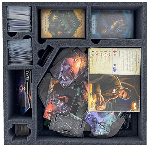 Feldherr Storage Box LBBG250 Compatible con Arkham Horror (Tercera Edición) - Juego básico + Under Dark Waves + Secrets of The Order + Dead of Night