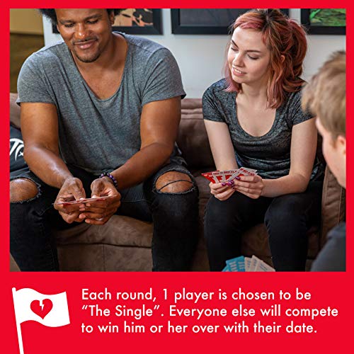 FESTIVE Red Flags : mazo de expansión para juego de cartas de citas terribles | Juego de fiesta para adultos, 75 cartas nuevas, 3 a 10 jugadores, a partir de 17 años