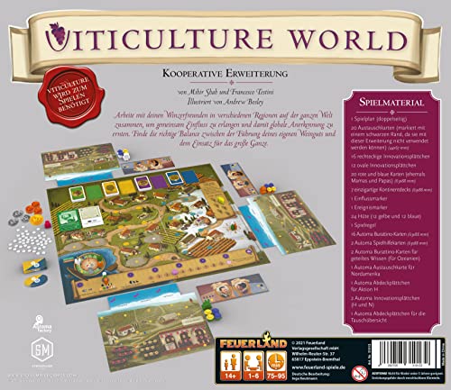 Feuerland Spiele 31013 Viticulture World