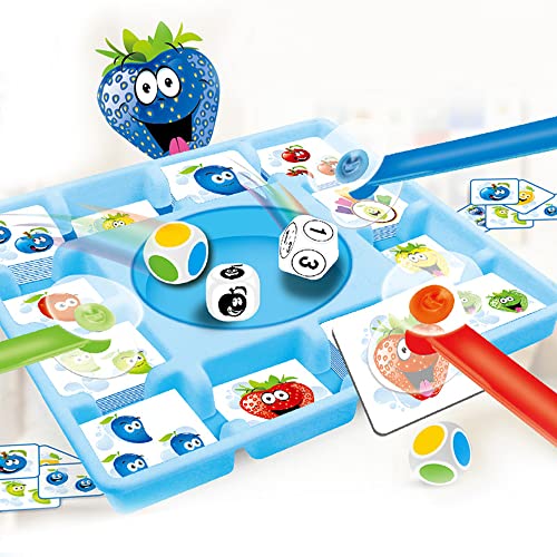 FIBOGOUP Juegos de mesa de juguete a partir de 6 años de juegos sociales a partir de 6 años de fruta