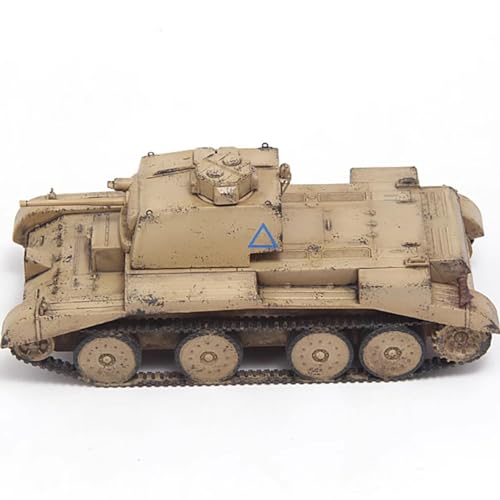FMOCHANGMDP Maqueta Tanque de Militares,A13Mk1 Covenanter Tank Desert el Plastico Escala 1/72, Juguetes y Regalos