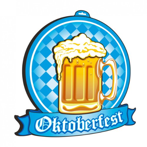 Folat- Jarra de cerveza Oktoberfest 3D Sign, Multicolor (20951)