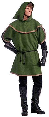 Forum Novelties Inc. Sherwood Forest Archer Tunic Adult Costume (Green) Size One-Size (Standard)