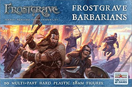 Frostgrave - Frostgrave Bárbaros (20) (escala de 28 mm) FGVP04 (figuras militares de la estrella norte)