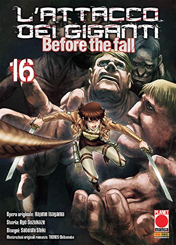Fumetti El ataque de los gigantes Before The Fall N° 16 - Manga Shock 22 - Planet Manga - Panini Comics - Italiano