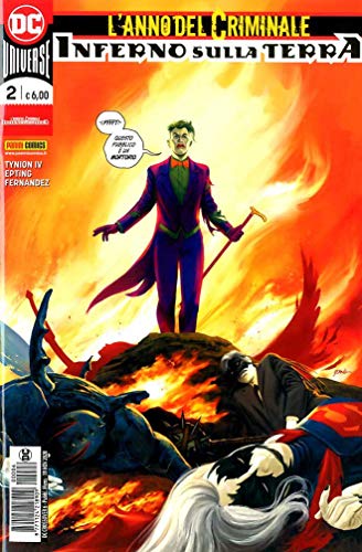Fumetto El Año del Criminal – Inferno sobre la tierra n.º 2 – DC Crossover 6 – Panini Comics – Italiano