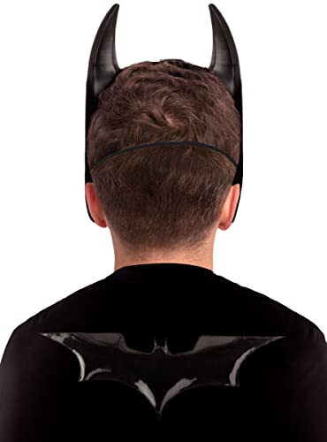 Funidelia | Máscara de Batman para niño Caballero Oscuro, Superhéroes, DC Comics, Hombre Murciélago - Accesorios para niños, accesorio para disfraz - Negro