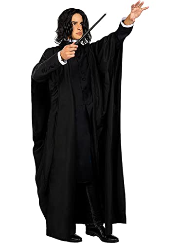 Funidelia | Varita de Severus Snape con luz Oficial para Hombre y Mujer Películas & Series, Magos, Gryffindor, Hogwarts - Color: Marrón, Accesorio para Disfraz - Licencia: 100% Oficial