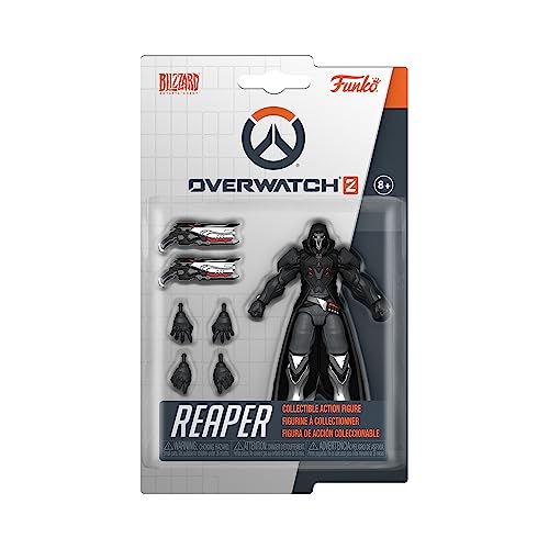 Funko Action Figure: OW 2– Reaper 3.75'' - Overwatch 2 - Juguete de Colección - Idea de Regalo- Mercancia Oficial - para Chicos, Chicas y Adultos - Video Games Fans