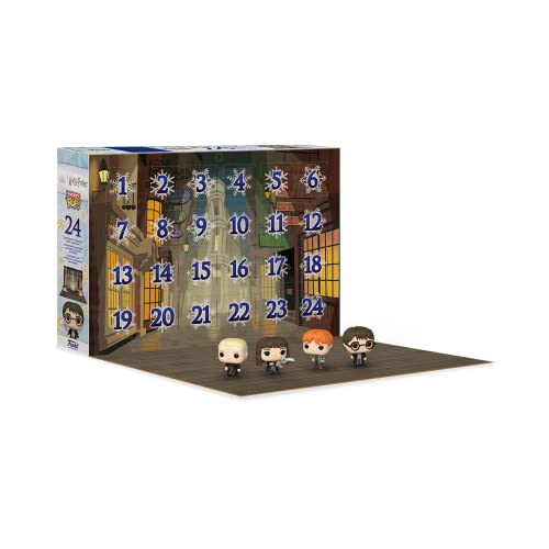 Funko Advent Calendar: Harry Potter - Rubeus Hagrid - 24 Días de Sorpresas - Minifigura de Vinilo Coleccionables - Caja Misteriosa - Idea de Regalo - Holiday Xmas para Chicas y Chicos