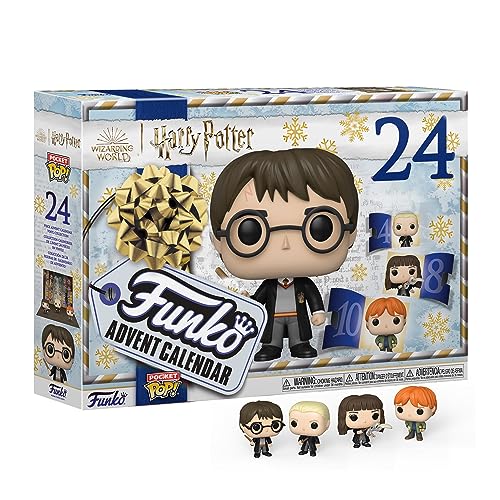 Funko Advent Calendar: Harry Potter - Rubeus Hagrid - 24 Días de Sorpresas - Minifigura de Vinilo Coleccionables - Caja Misteriosa - Idea de Regalo - Holiday Xmas para Chicas y Chicos