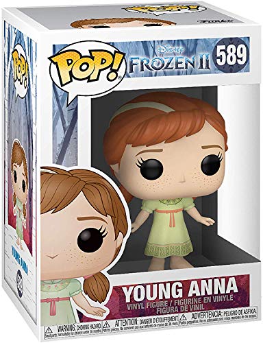Funko Frozen 2 - Young Anna Pop! Vinyl Figure (Includes Compatible Pop Box Protector Case)