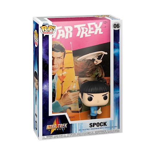 Funko Pop! Comic Cover: Star Trek #1 - Figura de Vinilo Coleccionable - Idea de Regalo- Mercancia Oficial - Juguetes para Niños y Adultos - Muñeco para Coleccionistas y Exposición