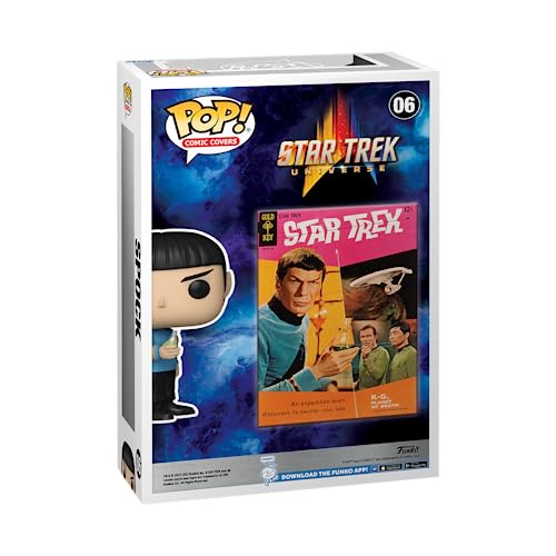 Funko Pop! Comic Cover: Star Trek #1 - Figura de Vinilo Coleccionable - Idea de Regalo- Mercancia Oficial - Juguetes para Niños y Adultos - Muñeco para Coleccionistas y Exposición