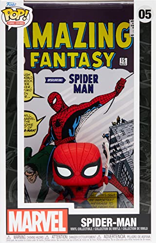 Funko Pop Cover! Marvel: Amazing Spider-Man (Exc), Figura de Vinilo de acción Coleccionable - 60931, Multicolor