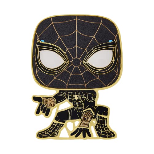 Funko Pop! Large Enamel Pin MARVEL: SPIDERMAN TOM HOLLAND - Spider-Man - Spiderman No Way Home Pins de Esmalte- Broche Coleccionable - para Mochilas Y Bolsos - Idea de Regalo - Movies Fans