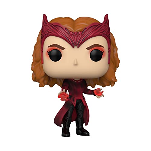 Funko Pop! Marvel: Doctor Strange in The Multiverse of Madness - Scarlet Witch (Glows in The Dark) (Special Edition) #1007 Bobble-Head Vinyl Figure