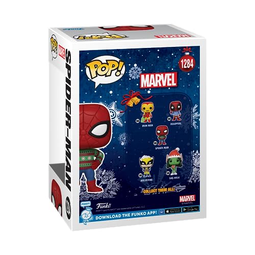 Funko Pop! Marvel: Holiday - Spider-Man - (SWTR) - Figura de Vinilo Coleccionable - Idea de Regalo- Mercancia Oficial - Juguetes para Niños y Adultos - Movies Fans - Muñeco para Coleccionistas