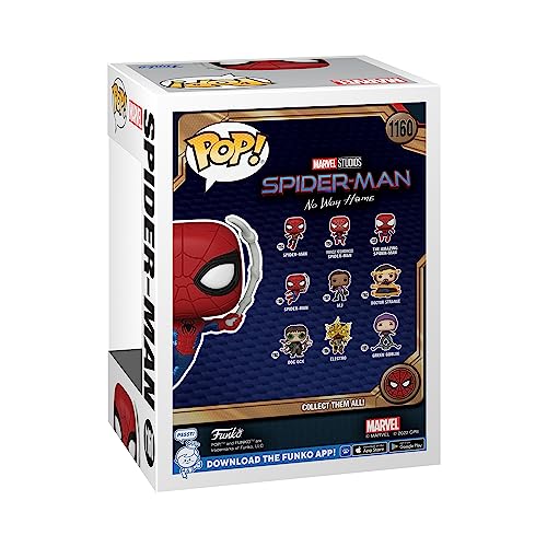 Funko POP! Marvel: Spiderman No Way Home 2021 - Spider-Man - SM Finale Suit - Figuras Miniaturas Coleccionables Para Exhibición - Idea De Regalo - Mercancía Oficial - Juguetes Para Niños Y Adultos