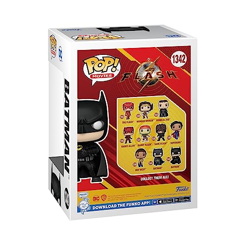Funko Pop! Movies: DC - The Flash - Batman - (Keaton) - DC Comics - Figura de Vinilo Coleccionable - Idea de Regalo- Mercancia Oficial - Juguetes para Niños y Adultos - Comic Books Fans