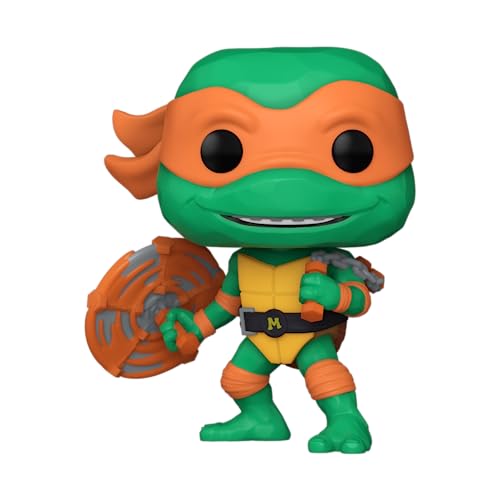 Funko Pop! Movies: Teenage Mutant Ninja Turtles (TMNT) Michelangelo - Tortugas Ninja - Figura de Vinilo Coleccionable - Idea de Regalo- Mercancia Oficial - Juguetes para Niños y Adultos - Movies Fans