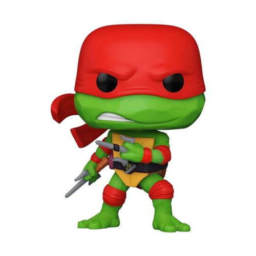 Funko POP! Movies: Teenage Mutant Ninja Turtles (TMNT) - Raphael - Figuras Miniaturas Coleccionables Para Exhibición - Idea De Regalo - Mercancía Oficial - Juguetes Para Niños Y Adultos