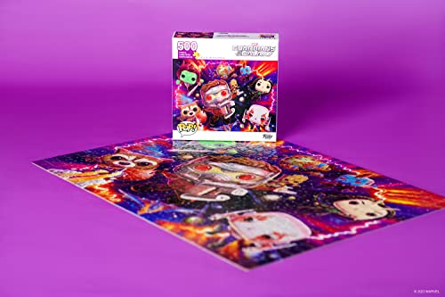 Funko Pop! Puzzles - Marvel - Guardianes de la Galaxia - Jigsaw - 500 Piezas - 45.7cm x 61 cm - Inglés